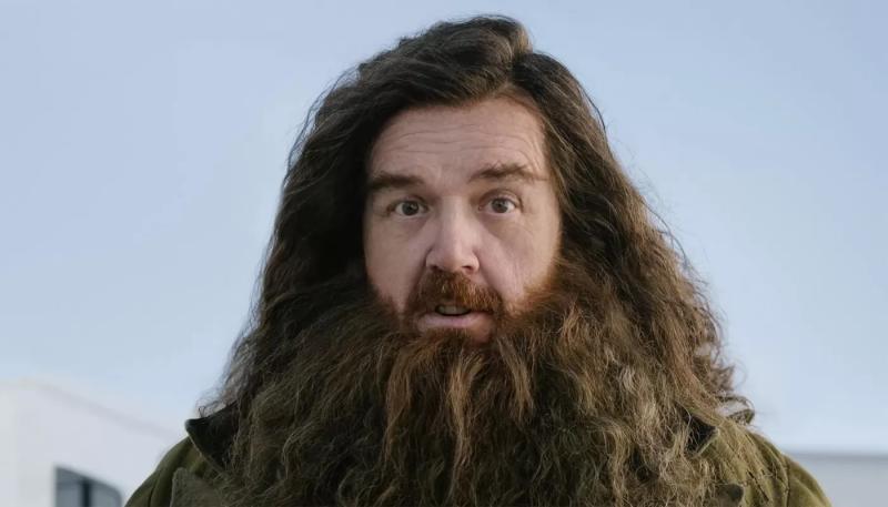 Ник Фрост провел ритуал для роли Хагрида в сериале «Гарри Поттер»